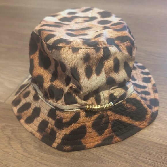 Moschino | Leopard-Print Bucket Hat - Picture 2 of 11